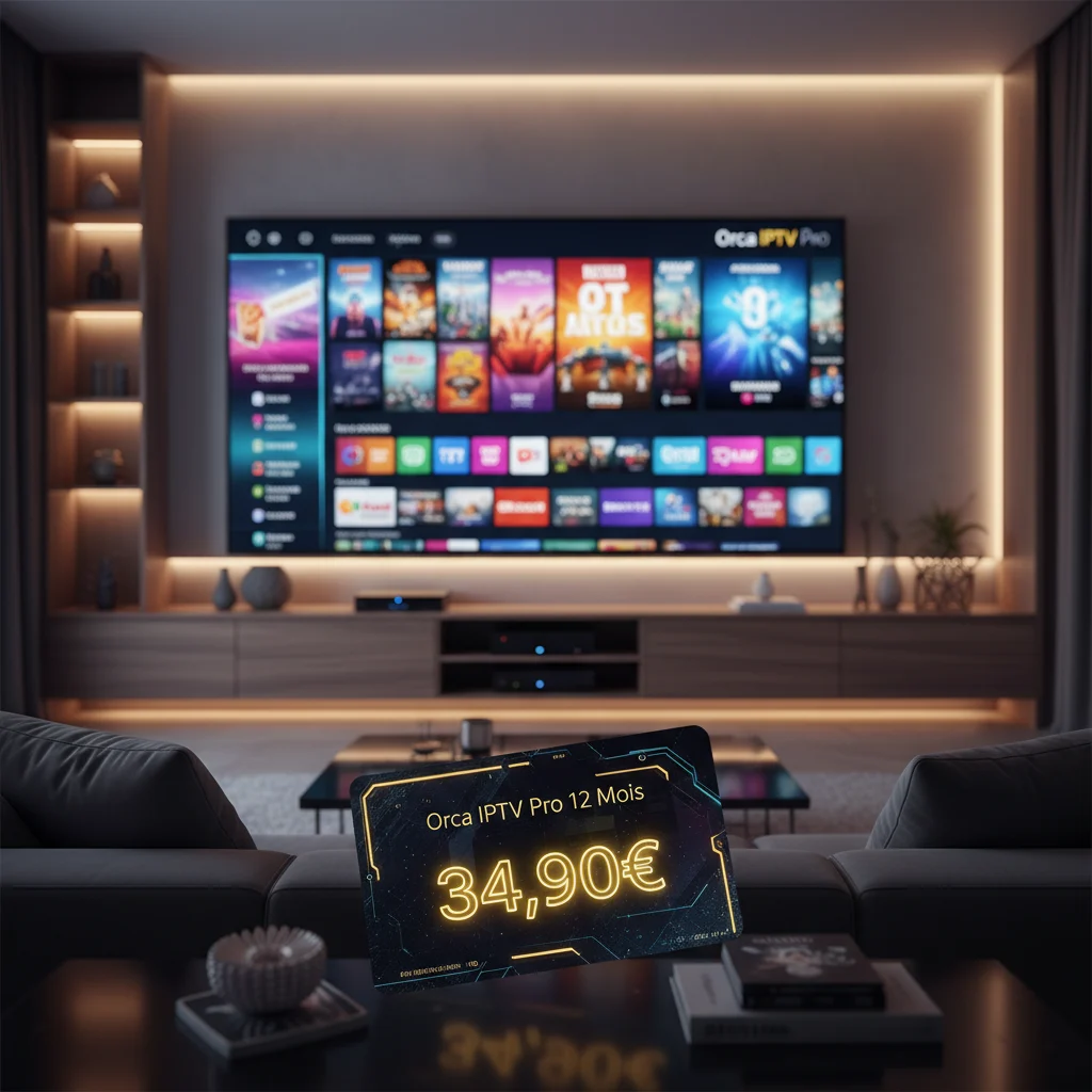 Acheter un code Orca IPTV Pro 12 mois