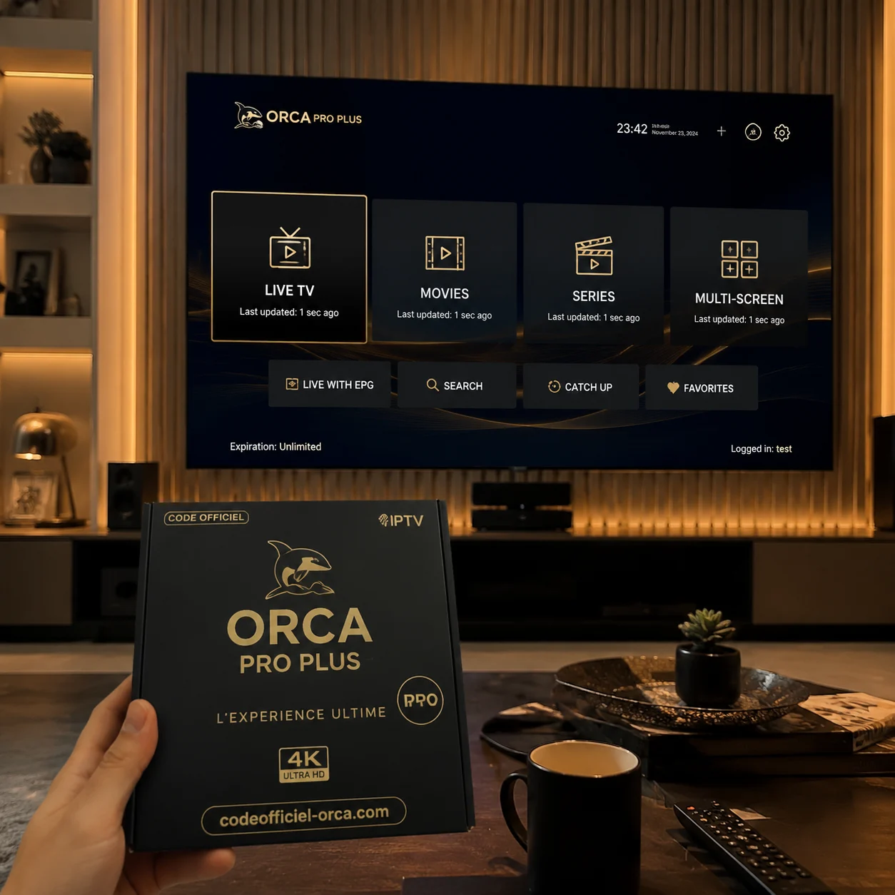 Code Officiel Orca Pro Plus : Votre Guide Complet pour un Streaming Parfait