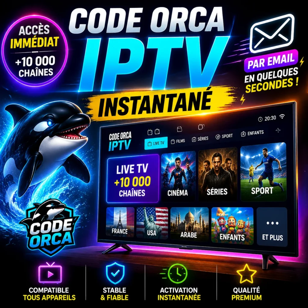 Code Orca IPTV Instantané par Email : Tout Ce Que Vous Devez Savoir