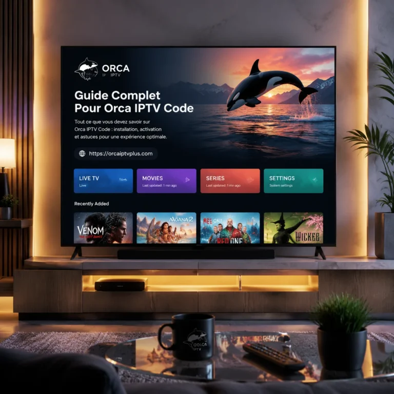 Guide Complet Pour Orca IPTV Code